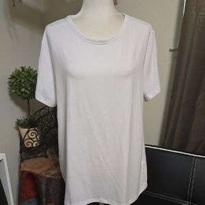 Classic White Short Sleeve Women's Tee
